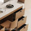 Retro Brown Rectangular Bar Table