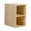 Tablettes de rangement pour salle de bain, placage mural, contreplaqué de 12 po avec chêne blanc américain, amplement d'espace pour les petits articles en contreplaqué de chêne, cuisine et plan de toilette