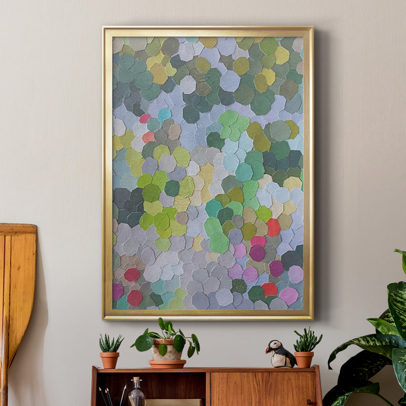 Huntington Gardens par Coco Good Print, Encadrement doré, H 30,5 po x l 22,5 po x P 1 po