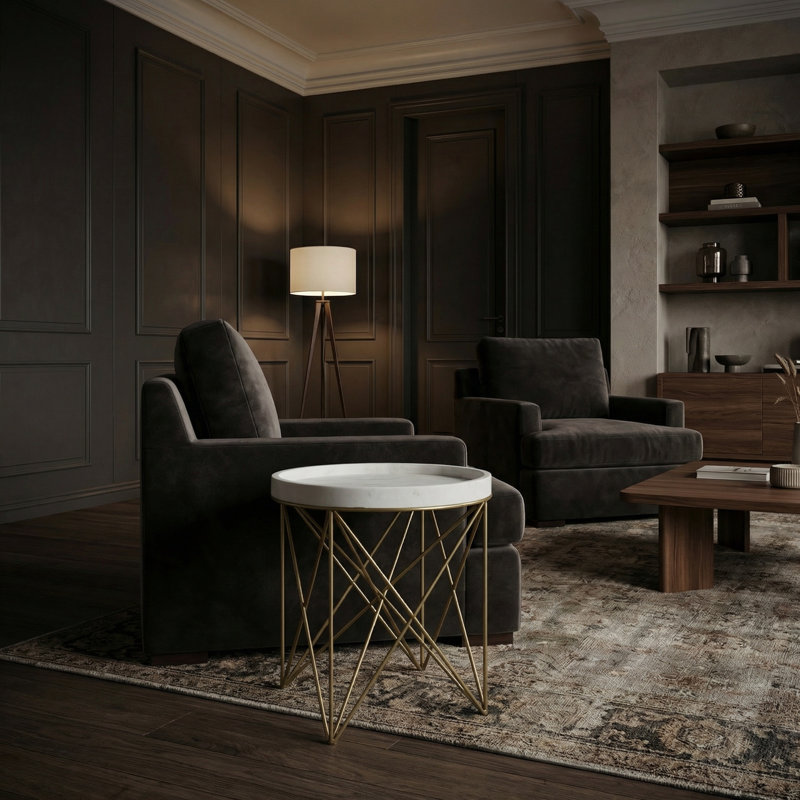 Prisma Marble End Table
