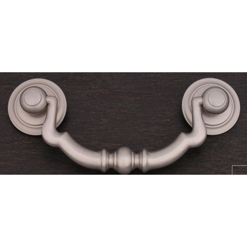 CP Series 3" Center to Center Drop Handle, Satin Nickel (Pewter)