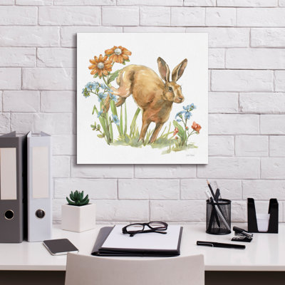 «Epic Graffiti» «In The Garden 4» par Leslie Trimbach, art mural sur toile