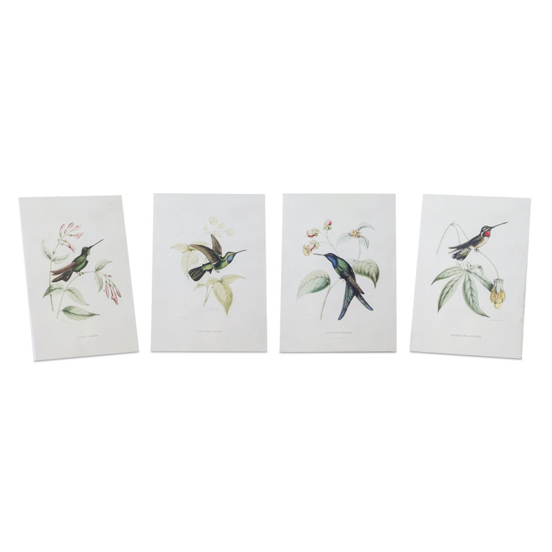 Ensemble de 4 impressions sur table