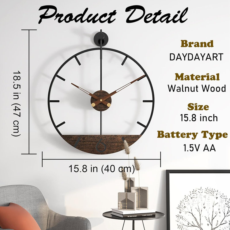 Horloge murale Modern