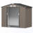 Outdoor Storage Shed With Vents-120625906