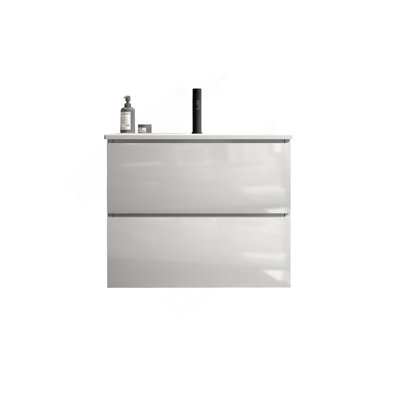 Meuble-lavabo mural 24 po avec lavabo mural