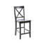 Tabouret de comptoir en bois massif 24 po Diamondback-719889427-753437017