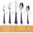 Black Crack Silver Set