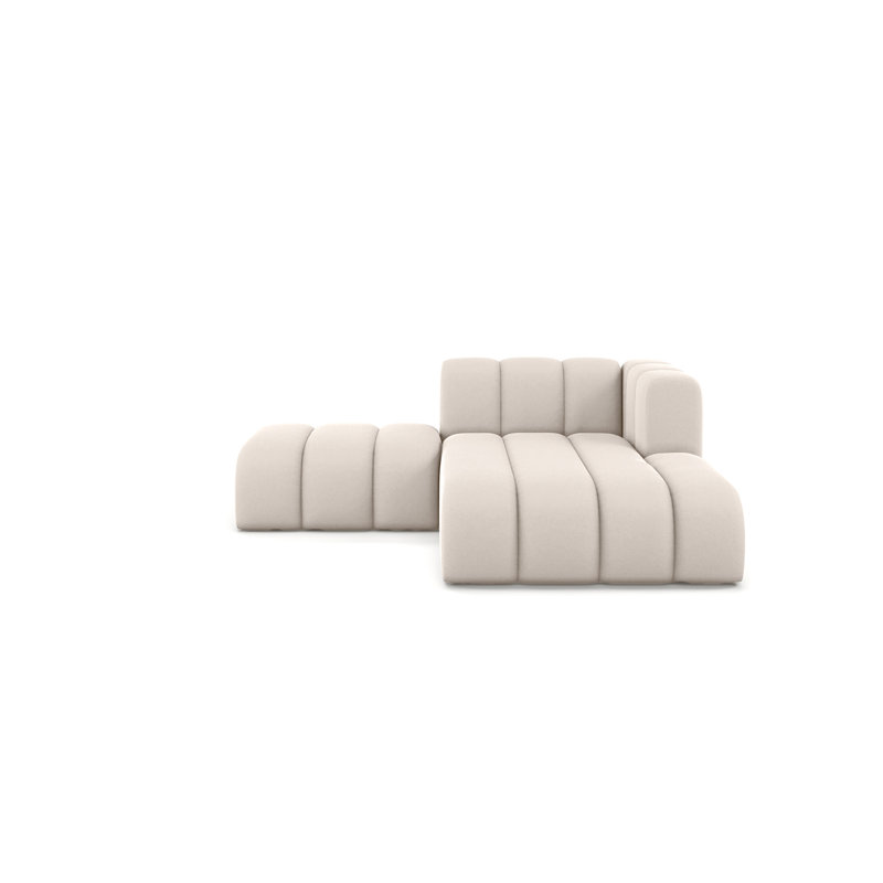 2 Seater Velvet Sofa & Chaise