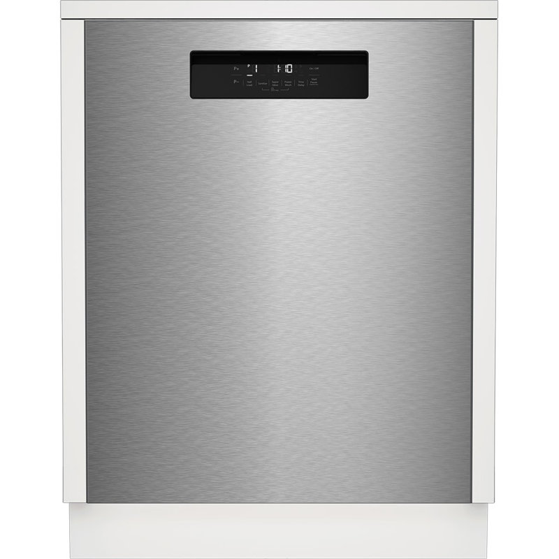 Blomberg 24" 48 Decibel ENERGY STAR Certified Built-In Dishwasher with Adjustable Rack and Tall Tub Stainless Steel, White