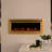 The Sideline Deluxe Gold Smart Electric Fireplace-103830513