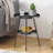 Krystyn Round Steel Outdoor Side Table