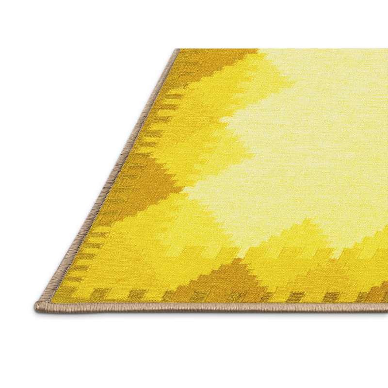 Henrica Performance Geometric Indoor Rug, Rectangle 6' x 9'