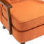 Fauteuil à oreilles rembourré Biali-592563462