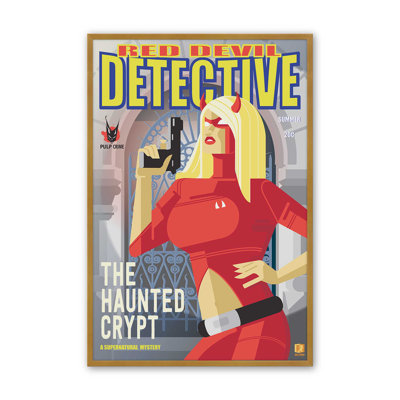 Red Devil Detective, reproduction d'art