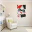 « patron lady », impression sur verre