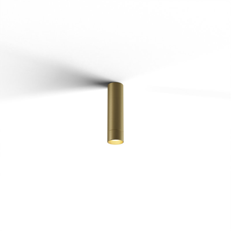 1 - Light LED Pendant, Brass