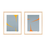 Clouds. Set Of 2 Print by Lee Lessem