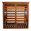 Chantai 122 W x 61 D Wood Log Store
