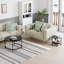 2 tables gigognes avec rangement Airica