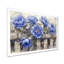 Ikrah, pivoines bleues par la clôture II - pivoines, art mural-37263362-210939575-37263360
