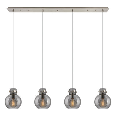 Luminaire suspendu sphère 4 lumières Amrith