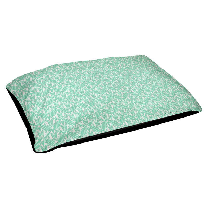 Coussin pour chien Byrge, Grand (l 52 po x P 42 po x H 17 po), Menthe