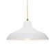 Fallon Single Light Ceramic Dimmable Pendant