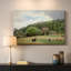 Hans Gude «Landscape with Cows and a Farmhouse» - Art mural sur toile tendue de qualité musée-1800868297