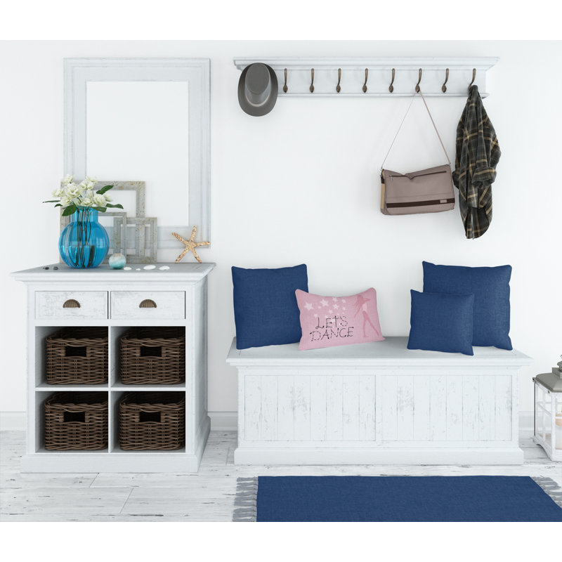  Coussin en lin Let's Dance