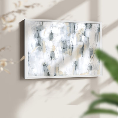 Stone Hatchmarks II -Framed Print - Restickable