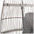 Reseda Swivel Patio Egg Chair With Comfortable Basket Design And Durable Polyethylene Rattan-728763687-728763684