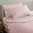 Shabby Chic Printed Pin Stripe Sheet Set-128908895-128908894