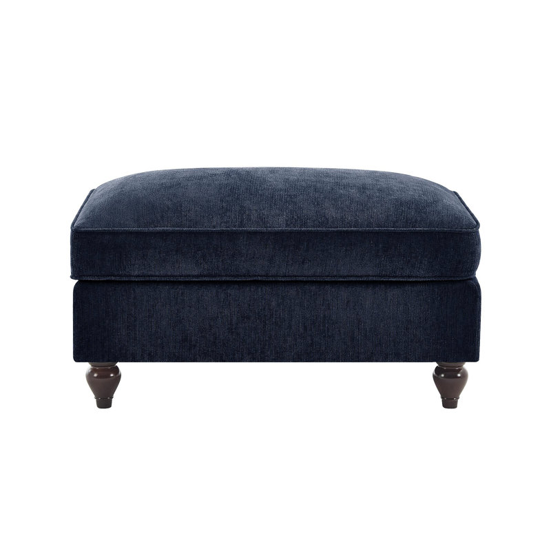 Repose-pieds en chenille - bleu, Bleu