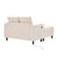 Chaise longue multifonctionnelle rembourrée-2067853853