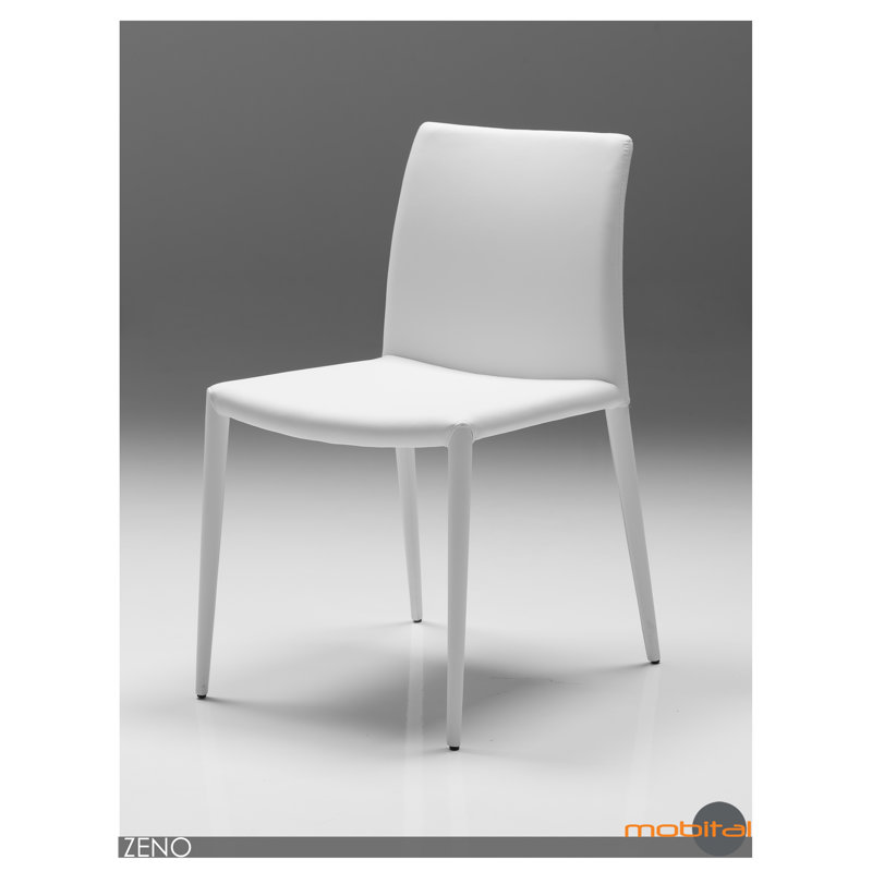 Zeno Side Chair, Blanc