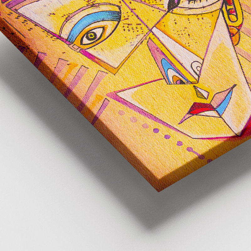Peinture décorative sur toile