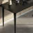 High-end pure black rock slab dining table-648830799