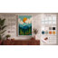 Mountains Under Morning Sun Scandinavian - Wrapped Canvas-131762328-131762334