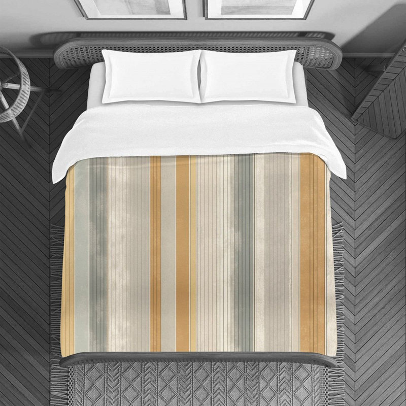 Vertical Striped Bedding, Twin