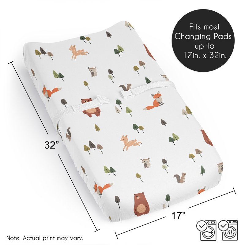Housse pour matelas à langer Woodsy Pals