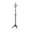 Portemanteau classique en bois brun foncé-1581651830