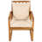 6-Person Acaica Wood Patio Dining Set with Rectangular Table, Cushions Included-1007595413