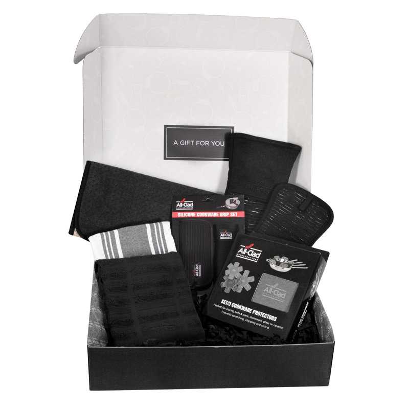 All-Clad Innovation Collection, Kitchen Gift Set, Black/White/Gray