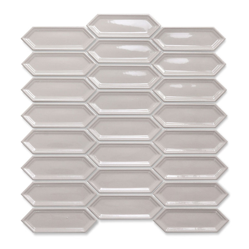 Mosaïque brillante fumée Kingston, Silver