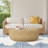 Baylor Round Coffee Table With Flat Top