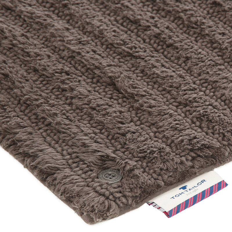 Bath Rug, Rectangular 70 x 120cm, Dark pink