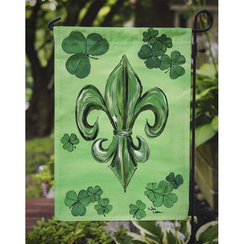 Drapeau de jardin Bairn St Patrick's Fleur-de-lis