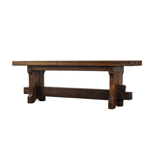 Hand-Made 54" Solid Reclaimed Wood Bench