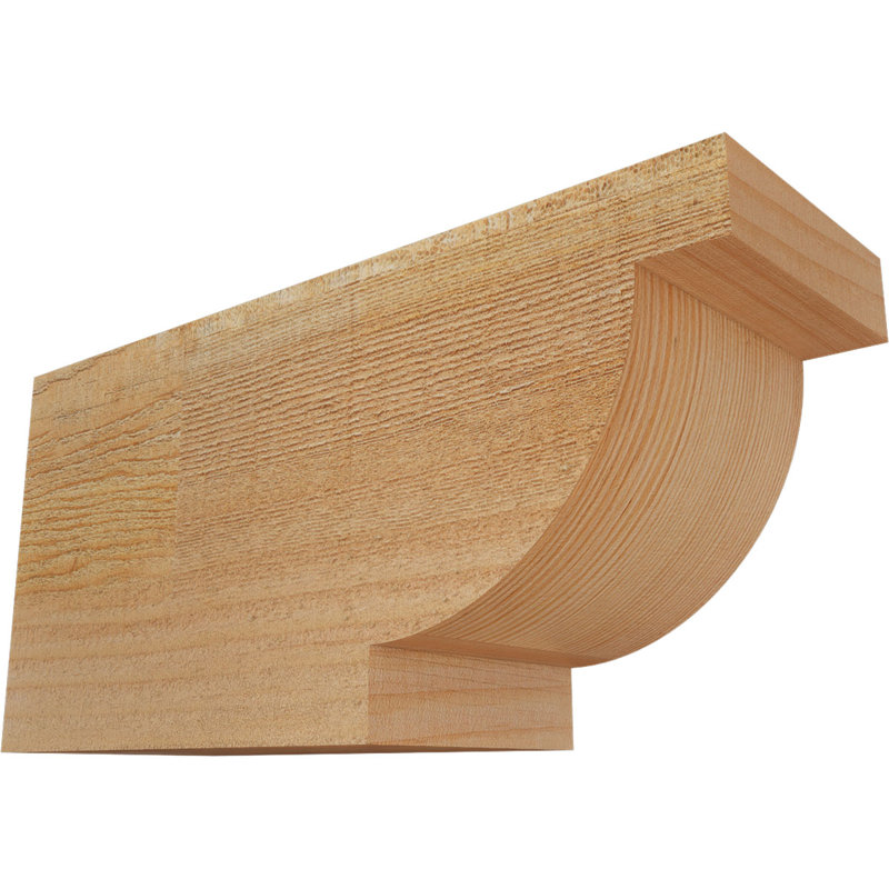 Alpine Rough Sawn, Sapin de Douglas, H 6 po x l 12 po x P 4 po